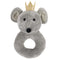 Stephan Baby Swaddles with Plush Rattle - Mouse King-shopbody.com