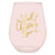 Slant Collections Jumbo Stemless Wine Glass - Full of Christmas Spirit-shopbody.com
