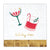Slant Collections Foil Fringe Napkins - Holiday Cheer-shopbody.com