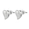 UNOde50 Silver UNO Heart Earring-shopbody.com