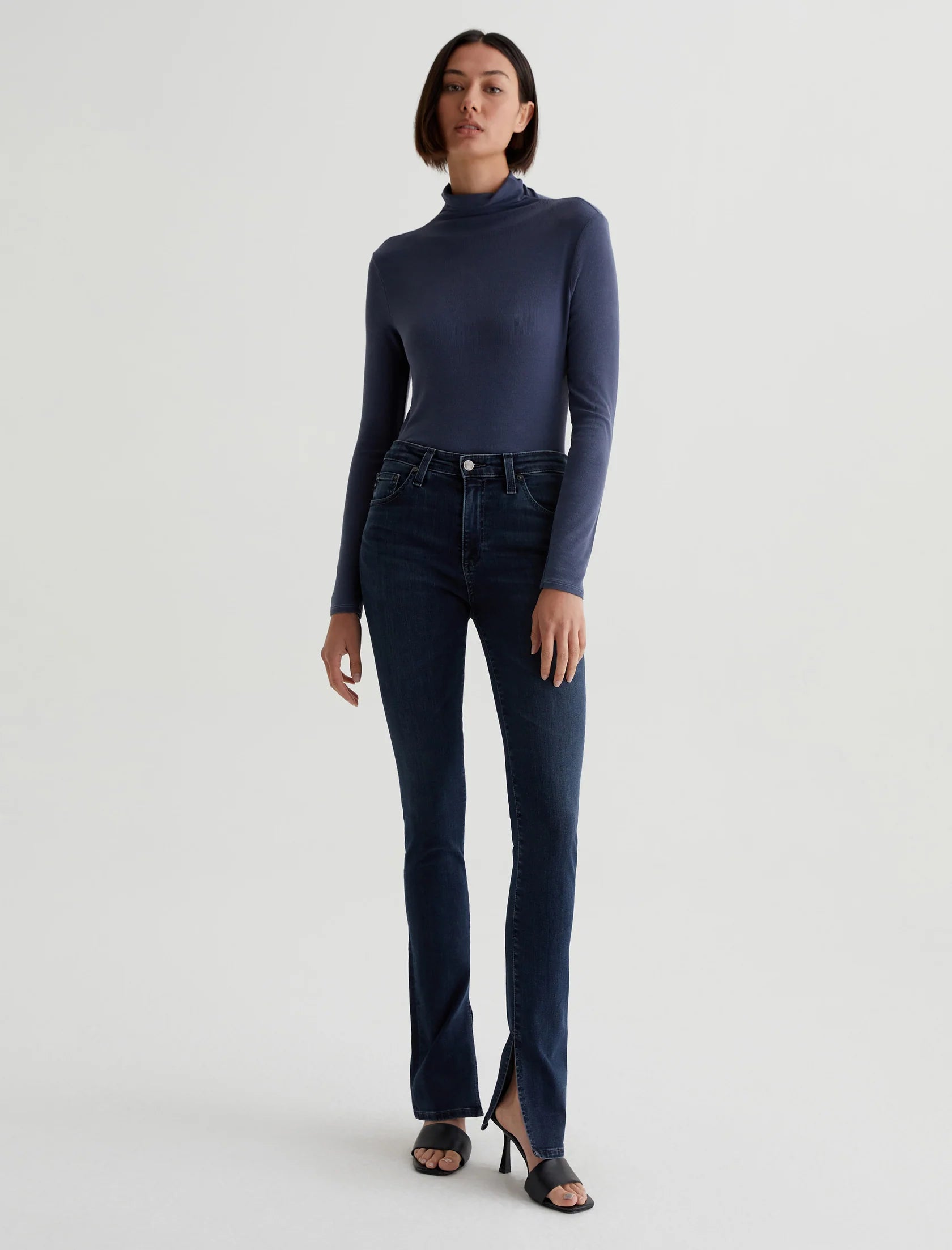 AG Mari Extended High-Rise Slim Straight - Main Image