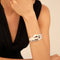 UNOde50 Silver Wave Bracelet-shopbody.com