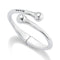 UNOde50 Silver Plated Bracelet with Inner Spring-shopbody.com