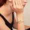 UNOde50 Silver Plated Bracelet with Inner Spring-shopbody.com