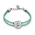 UNOde50 Silver Evil Eye Bracelet-Turquoise-shopbody.com