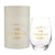 Santa Barbara Design Studio Stemless Wine Glass - Bring on the Christmas Music