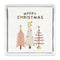 Santa Barbara Design Studio Ceramic Napkin Tray + Napkins -  Blush Merry Christmas-shopbody.com
