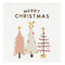 Santa Barbara Design Studio Ceramic Napkin Tray + Napkins -  Blush Merry Christmas-shopbody.com