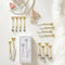 Santa Barbara Design Studio Gold Bow Cheese Knives - Set of 2-shopbody.com