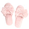 Bella Sleep + Spa Slippers Light Blush Bow-shopbody.com
