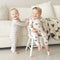 Stephan Baby Cozy Romper with Ruffles - Bow-shopbody.com