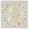 Santa Barbara Design Studio Ceramic Napkin Tray + Napkins -  All Is Bright-shopbody.com