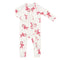 Stephan Baby Cozy Romper with Ruffles - Candy Canes-shopbody.com