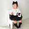 Stephan Baby Headband & Socks Set - Black-shopbody.com