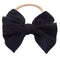 Stephan Baby Headband & Socks Set - Black-shopbody.com