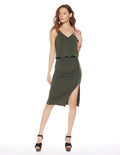 Viereck Remedy Dress - Olive-shopbody.com