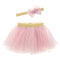 Stephen Joseph Tutu And Headband Set - Rose pink-shopbody.com