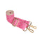 WanderFull Bright Pink HydroBag® with Pink and Cream Patterned Strap-shopbody.com