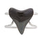 Charles Albert Silver - Shark Tooth Double Band Cuff-shopbody.com