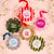 The Darling Effect Scalloped Round Picture Frame Ornament-shopbody.com