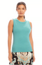 Karen Kane Ribbed Tank-shopbody.com