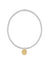 Enewton classic sterling mixed metal 2mm bead bracelet-inspire love small gold charm-shopbody.com