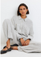 Bella Dahl Contrast Wide Leg Pant-shopbody.com