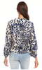 Karen Kane Blouson Sleeve Tie Front Top-shopbody.com