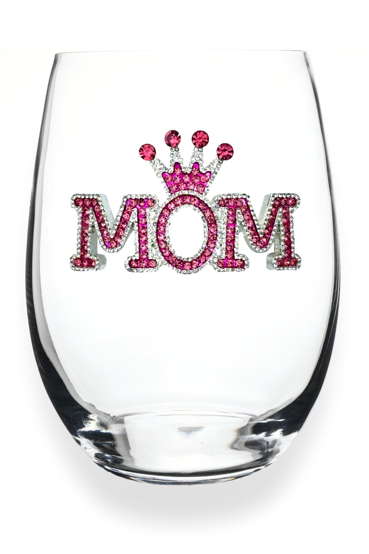 The Queens' Jewels Mom Jeweled Glassware