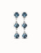 UNOde50 Sterling Silver Drop Earrings with Crystals-shopbody.com