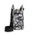 Tropical Leaves Black & White Print HydroBag® with Black Strap-shopbody.com