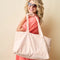 the darling effect Blush Palm Terry Tote-shopbody.com