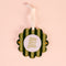The Darling Effect Scalloped Round Picture Frame Ornament-shopbody.com
