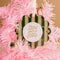 The Darling Effect Scalloped Round Picture Frame Ornament-shopbody.com