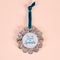 The Darling Effect Scalloped Round Picture Frame Ornament-shopbody.com