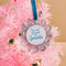 The Darling Effect Scalloped Round Picture Frame Ornament-shopbody.com