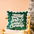 The Darling Effect Merry Little Christmas Scalloped Square Throw Pillow-shopbody.com