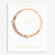 A Littles & Co Happy Little Moments 'MOM'Bracelet In Gold-Tone Plating-shopbody.com