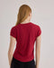 Bella Dahl Baby Crew Tee - Ruby Red-shopbody.com