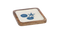 Ganz Square Blue Shell Serving Trays-shopbody.com