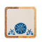 Ganz Square Blue Shell Serving Trays-shopbody.com