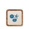 Ganz Square Blue Shell Serving Trays-shopbody.com
