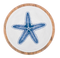 Ganz Blue Shell Dip Bowl-star fish-shopbody.com