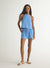 Bella Dahl Dolphin Short with Tie - Riviera Blue-shopbody.com