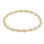 enewton egirl Classic Sincerity Pattern 4mm Bead Bracelet - Gold-shopbody.com