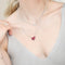 Dune Jewelry Full Heart Stationary Necklace-shopbody.com
