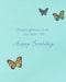 Papyrus Butterfly Girl Birthday Greeting Card- Designed by Bella Pilar-shopbody.com
