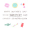 Papyrus Sweetest and Coolest Mothers Day Greeting Card for Grandma-shopbody.com