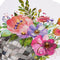 Papyrus Floral Disco Ball Blank Greeting Card-shopbody.com