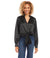 Karen Kane Tie Front Top-black-shopbody.com